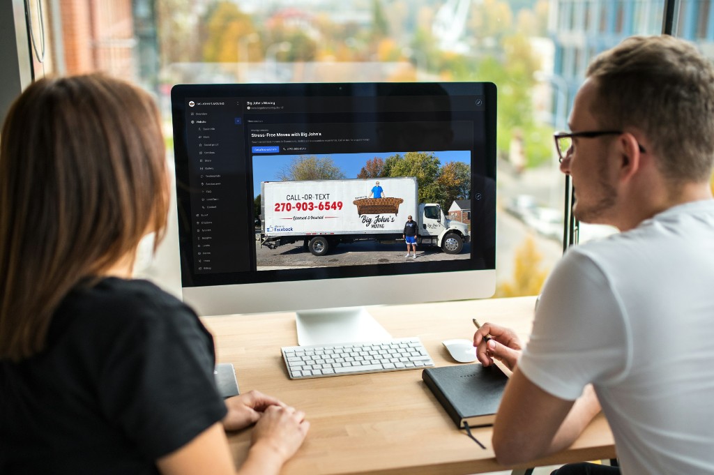 SplashyPages dashboard — manage your website, social posts, and business presence in one place